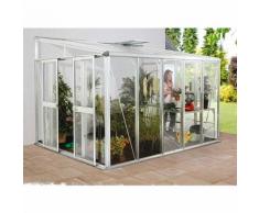Helena 11900 Alu-Gewächshaus ESG 4mm /10mm HKP Wintergarten Pavillon 11,8 m² Neu