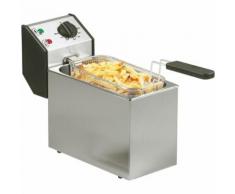 Roller Grill Elektro Fritteuse 190 x 425 x 320 mm 3,2 kW 230 V 5 Liter Kaltzonensystem prä...