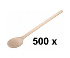 500 x Kochlöffel Rührlöffel Löffel rund - aus Buchenholz Länge 25 cm