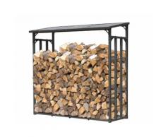 Grasekamp Kaminholzunterstand XL 200x70x203cm Kaminholzregal Kamin Holzofen Regal