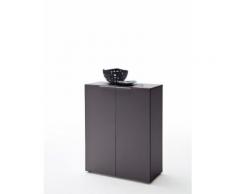 Kommode Victoria 1 anthrazit 80x101x39 cm Sideboard Schuhschrank Diele
