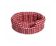 Tierkorb Groß Rot kariert 85x68x24cm, Win Green