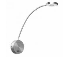 LED Wandstrahler Llit 18 X Led Edison 33W Nickel Sati Wandlampe Metallisch 446-Nsv1