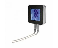 Xavax Bluetooth Grill-Thermometer zwei Edelstahlsonden, App-Funktion
