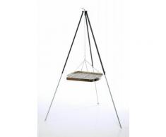 Ungarischer Grillrost (60cm) mit Dreibein (180cm) & Kette