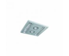 CLE Rasterleuchte Colosseum 2x 70W/2 x 55W alu grau