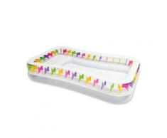 Planschbecken Swimming Pool mit Lounge 295x175x53cm