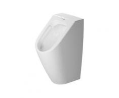 Duravit DU Urinal ME by Starck, Zulauf v.hinten rimless, ohne Fliege, weiss
