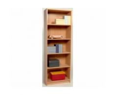 Regal Stauraumregal Bücherregal Ordnerregal Allzweckregal 35-127-27 Lilly3 Buche Dekor 60 x 172