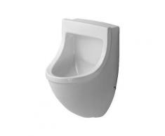 Duravit DU Urinal Starck 3, Zulauf von hinten absaugend,o.Deckel,m.Fliege,weiß,HYG