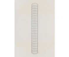 Gabionensäule rund ca. 27 cm, Höhe 160 cm, Maschenweite 5 x 10 cm Gabione/Säule