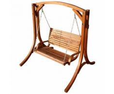 Design Hollywoodschaukel Gartenschaukel Hollywood Schaukel Kuredo-Od aus Holz Lärche von As-S