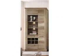 Vitrine Montreal Eiche Monument Stauraumvitrine Sideboard Highboard Schrank