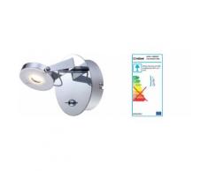LED Wandstrahler Wand- Deckenleuchten Wandlampe Chrom 1093342
