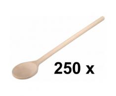 250 x Kochlöffel Rührlöffel Löffel rund - aus Buchenholz Länge 20 cm