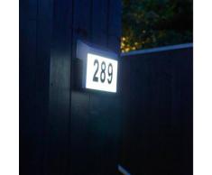 Luxform Solar-Hausnummernleuchte Cornwall