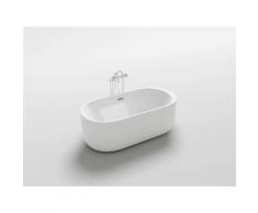 freistehende Design Badewanne RUW Piave 170 x 80 x 58 cm Deluxe Sanitäracryl