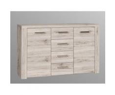 Kommode Phil Sandeiche 136x84x42 cm Sideboard Schrank Wohnzimmer Diele