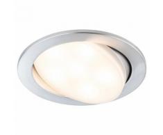 Einbauleuchten-Set Premium Line Plainly LED Alu gedreht, 3er Set 1200lm
