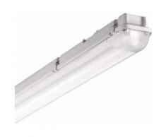 Trilux Feuchtraum-Wannenleuchte T26 1x58W prism. Oleveon 158 E