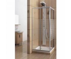 Aquaform variabler Sicherheitsglas Eckeinstieg, 730-880 mm, Dusche, Variabel