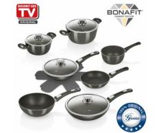 Genius Bonafit | 13 Teile| Töpfe und Pfannen inkl. Pasta-Pfanne | Bekannt aus TV | NEU