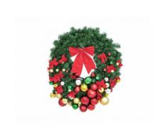 Europalms Premium-Tannenkranz, dekoriert, 90cm