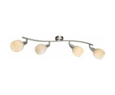 Deckenbogen Elliott Strahler Deckenlampe Blau Metallisch 54351-4Rgb