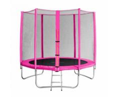 SixJump 2,45 M Gartentrampolin Pink Tp245/1610