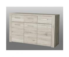 Kommode Phil Sandeiche 136x84x42 cm Sideboard Schrank Wohnzimmer Diele