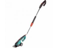 Gardena Akku-Grasschere ClassicCut Set, türkis, Teleskopstiel, Li-Ionen Akku 1,45Ah