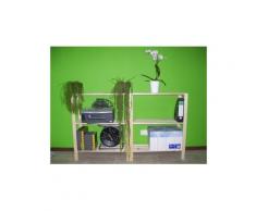Holzregal Lagerregal Stauraumregal Raumteiler 150cm x 90cm x 30cm