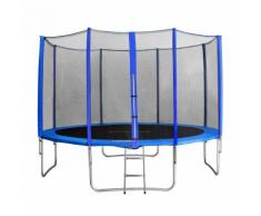 SixJump 4,00 M Gartentrampolin Blau Tb400/1741