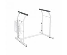 Ridder Mobile WC-Aufstehhilfe mit Ablagekorb weiß