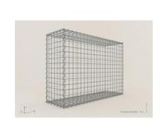 Gabione / Steinkorb 100 x 70 x 30 cm, Maschenweite 5 x 5 cm, Gabionen
