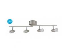 LED Deckenbogen Wand- und Deckenspot Deckenlampe Metallisch 1204850