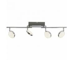 Deckenbogen Cassy LED 6W DE 4 /drehb +RC+RGB-dimmable Deckenlampe G53732/15