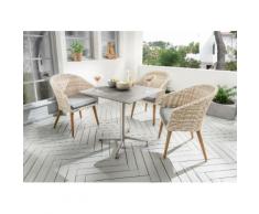 Destiny Gartengruppe Curacao mit Loft Tisch Sitzgruppe Lounge Set