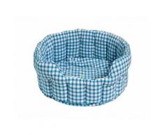 Tierkorb Klein Blau kariert 56x44x22cm, Win Green