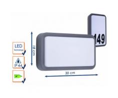 LED Außenwandleuchte / Hausnummernleuchte, 7Watt, 630 Lumen
