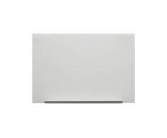 nobo Glas-Magnettafel Diamond, (B)677 x (H)381 mm, weiß magnetisch gehärtete Sicherheitsglas-Oberflä