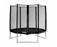 SixJump 2,45 M Gartentrampolin Schwarz Ts245/1928