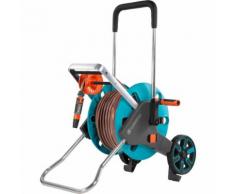 Gardena Schlauchwagen AquaRoll M Easy, Set, Schlauch- Wagen, türkis/schwarz, mit Schlauch und