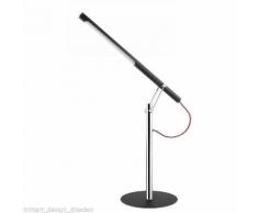 Sorpetaler Scopico 410615 LED Tischleuchte 7 W Schreibtischlampe Chrom Schwarz