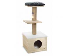 Kratzbaum Kratzturm Kletterturm für Katzen mit Sisal Stamm 40x40x95cm *neu*