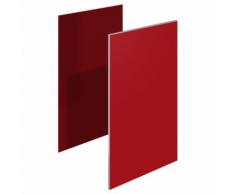 Binto Mülltonnenbox Erweiterungsverkleidung HPL Rot