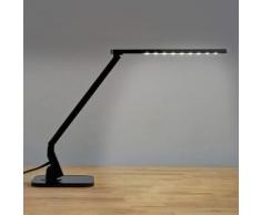 Schwarze LED-Schreibtischleuchte Eleni