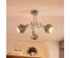 Isumi - LED-Deckenleuchte, 3D-Glas Firework