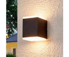 Außenwandleuchte Sarah mit LEDs und Diffusor