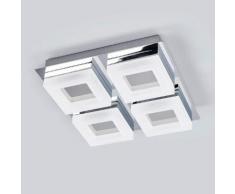 Vierflammige LED-Bad-Deckenleuchte Marija